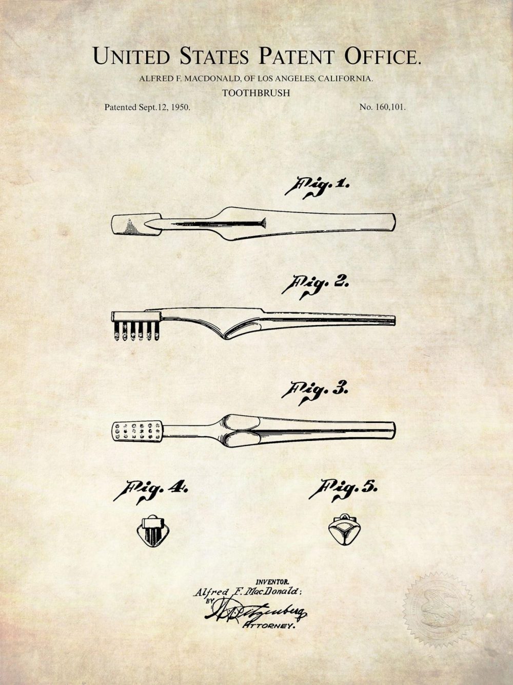 Automobiles | Vintage Toothbrush Design Automobiles Antique