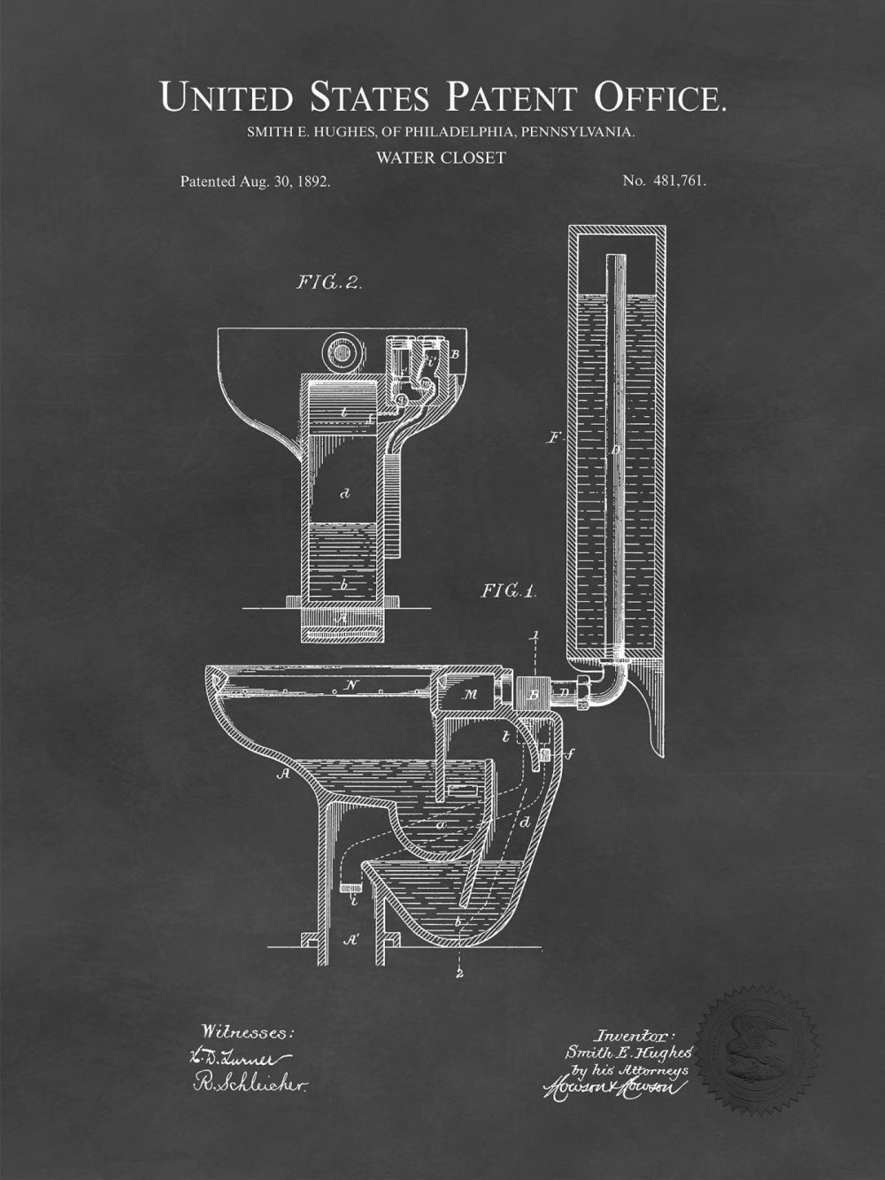 Bathroom / Laundry | Antique Bathroom Print Collection Bathroom / Laundry Antique