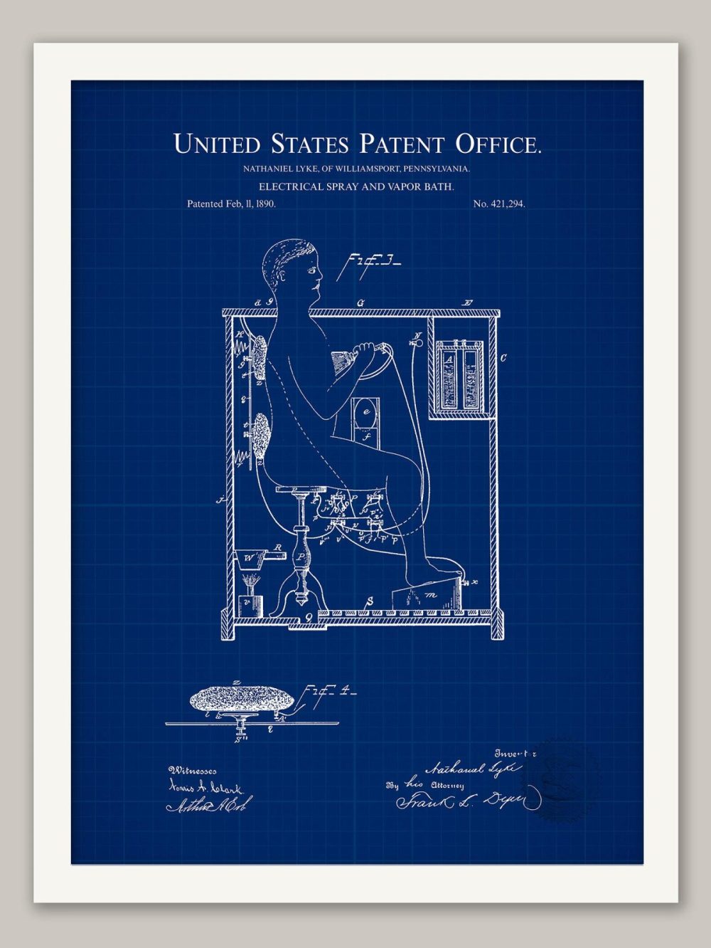 Bathroom / Laundry | Vintage Home Spa | 1890 Patent Bathroom / Laundry Antique