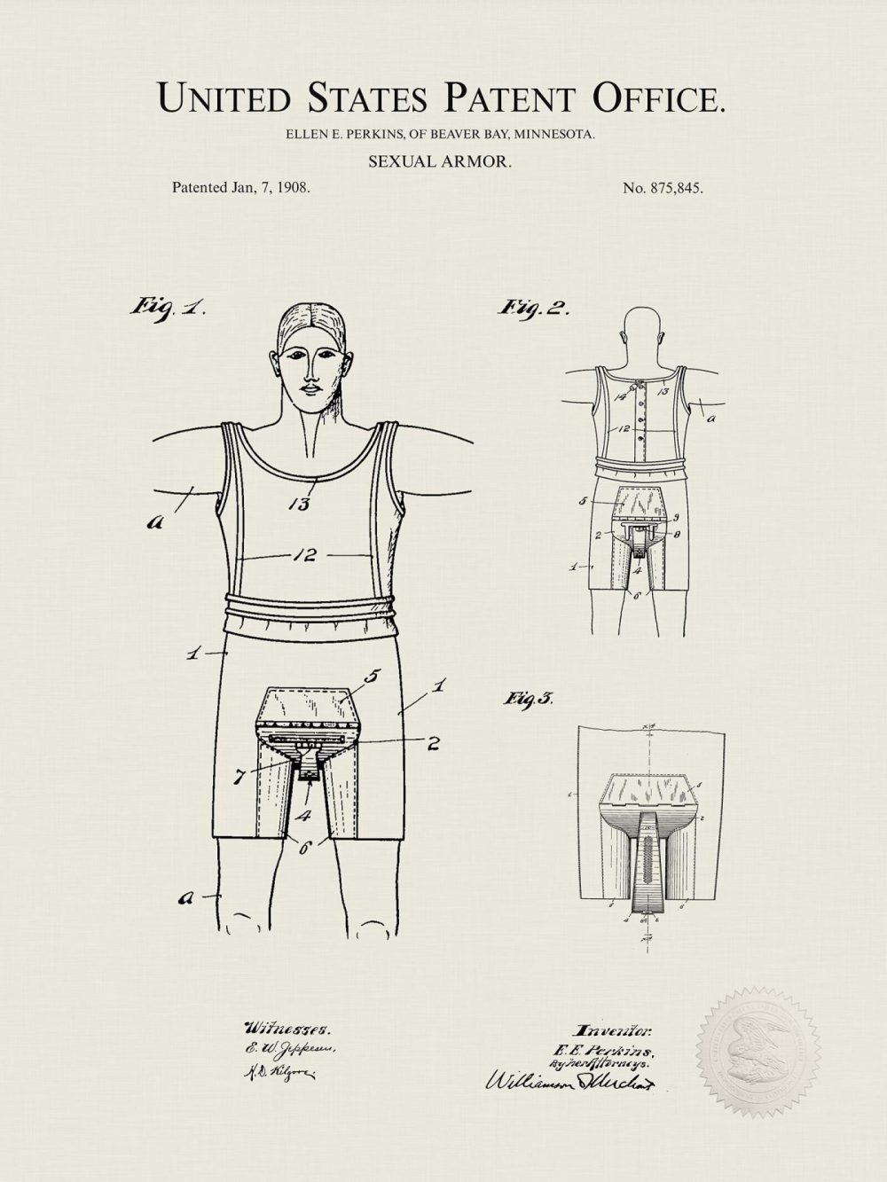 Carnival / Steampunk / Occult | Sexual Protection Patents Carnival / Steampunk / Occult Antique