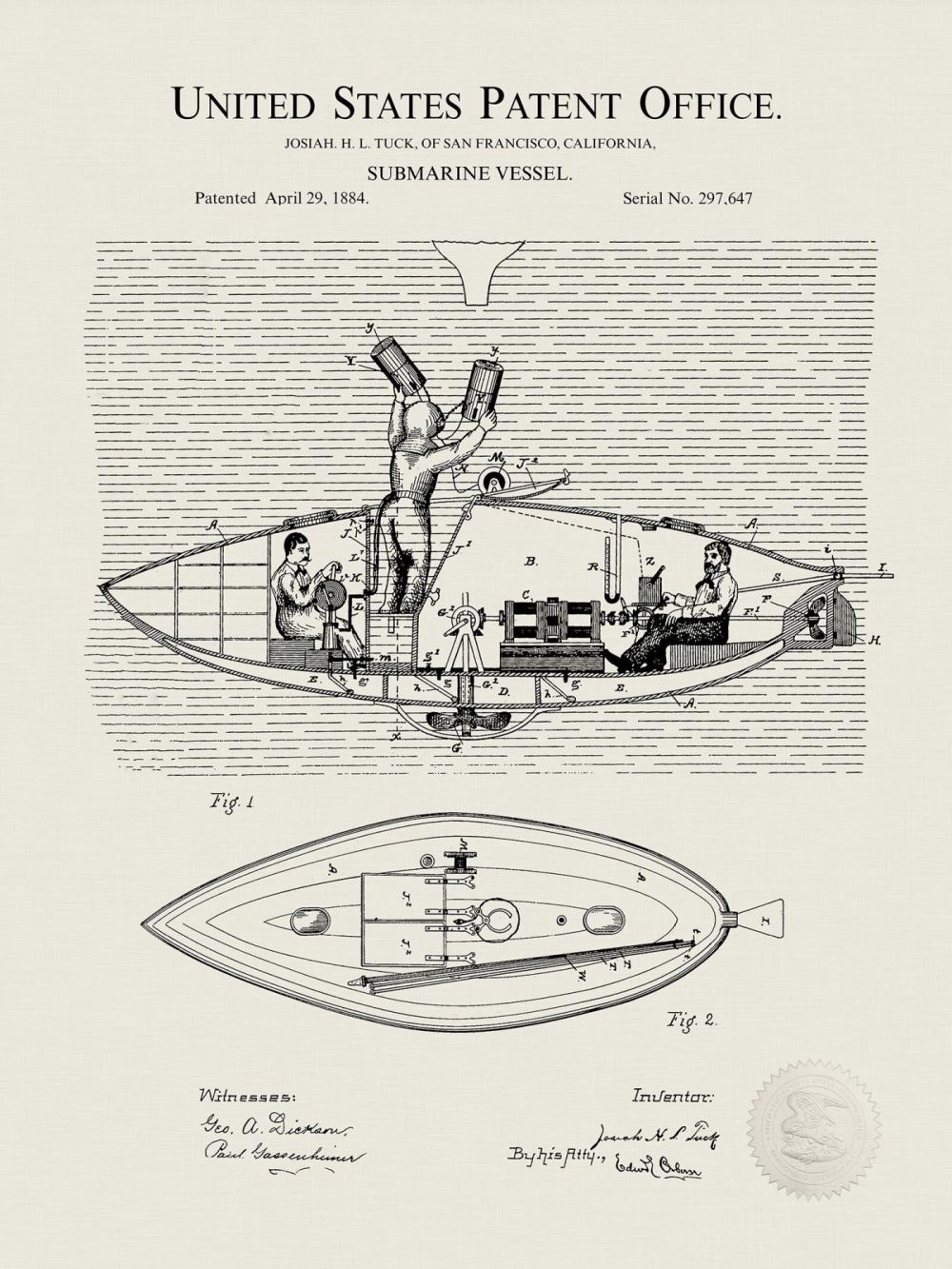 Carnival / Steampunk / Occult | Steampunk Patent Collection Carnival / Steampunk / Occult Antique