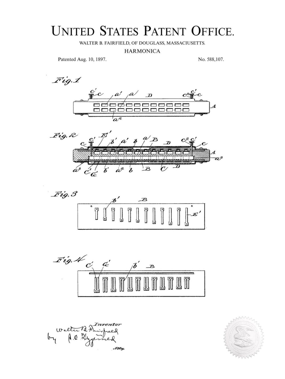 Music / Hip Hop / Instruments | Casio Keyboard | 1992 Music Patent Music / Hip Hop / Instruments Antique