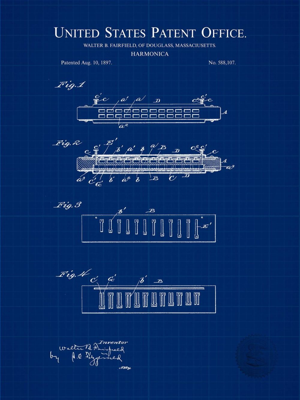 Music / Hip Hop / Instruments | Casio Keyboard | 1992 Music Patent Music / Hip Hop / Instruments Antique