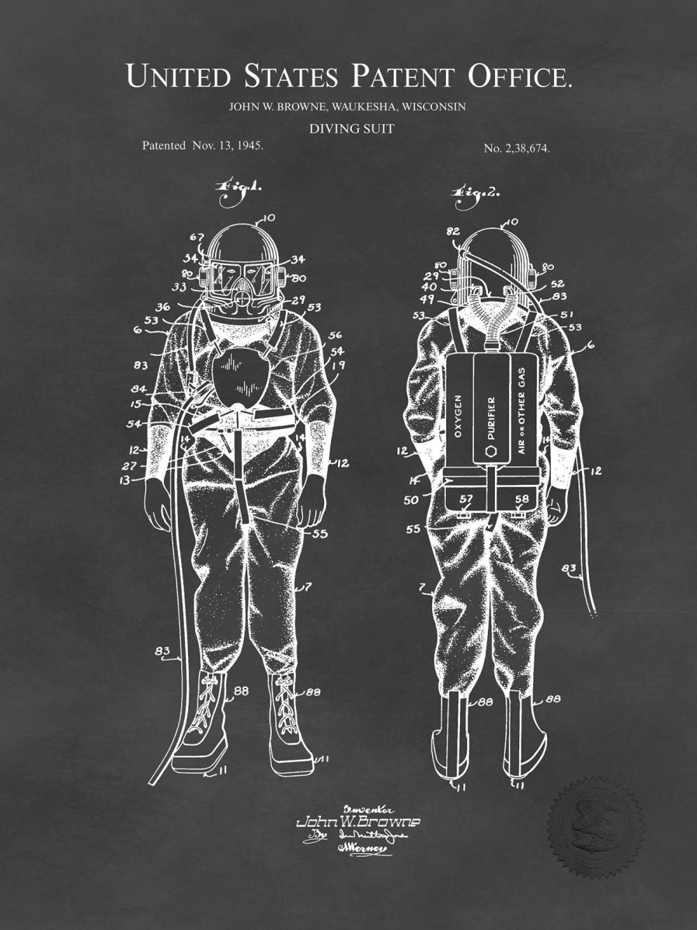 Sports | Classic Diving Suit Marine / Maritime Antique