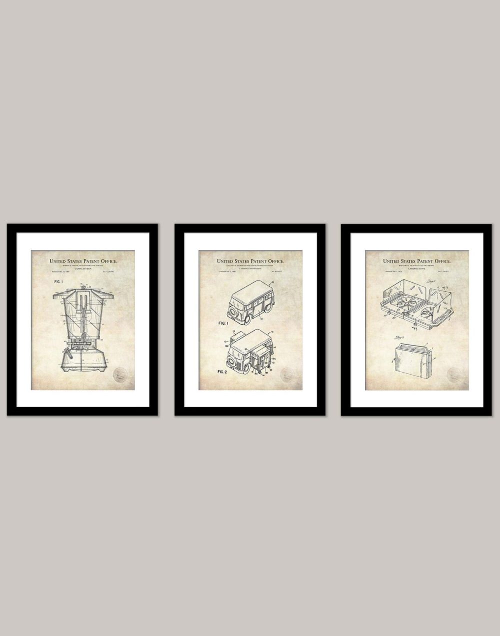 Sports | Vintage Camping Equipment Patent Collection Shop Antique