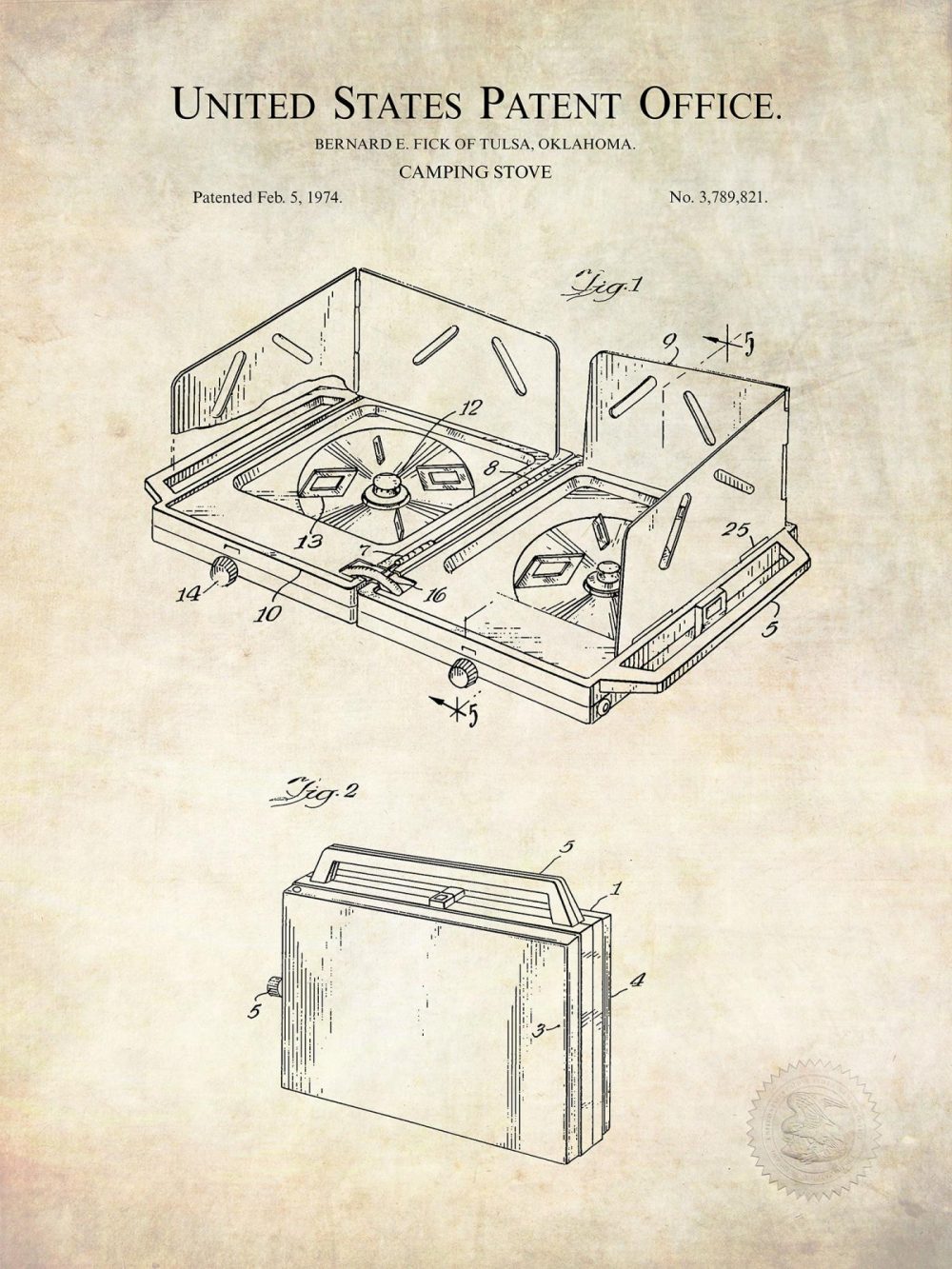 Sports | Vintage Camping Equipment Patent Collection Shop Antique