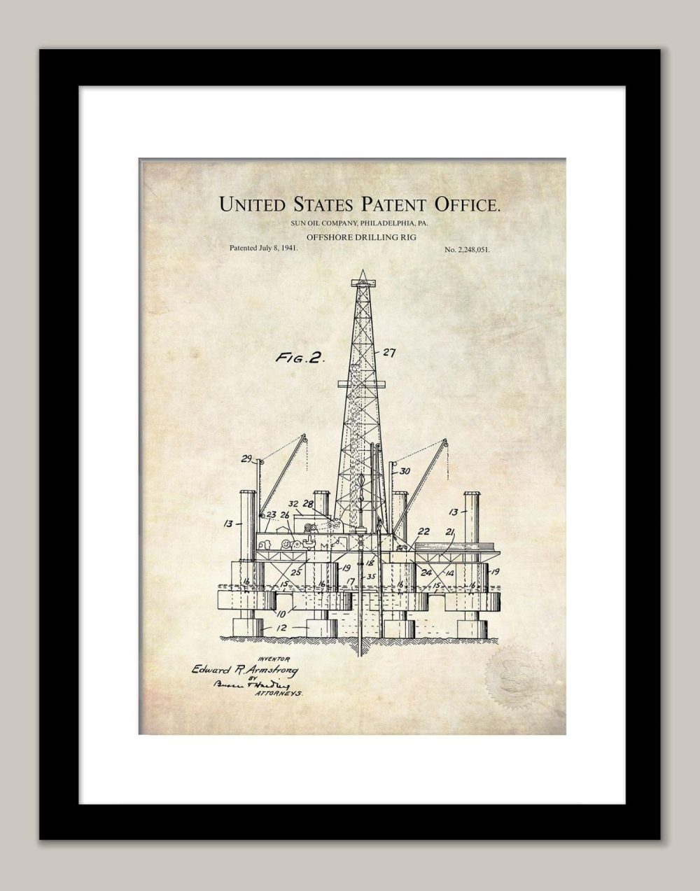 Technology | Offshore Drilling Rig Shop Antique